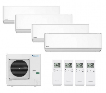 Мульти сплит-система Panasonic Design white CS-Z25ZKEW х 4 / CU-5Z90TBE от магазина Климатика