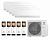 Мульти-сплит система инвертор Electrolux EACS/I-09HP FMI/N8_ERP X 5 / EACO/I-42 FMI-5/N8_ERP