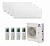 Мульти-сплит система инвертор GREE GWH09AGAXA-K6DNA4C/I X 2 + GWH12AGBXB-K6DNA4C/I + GWH18AGD-K6DNA4D/I / GWHD(36)NK6LO(LC)(LH) от магазина Климатика