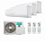 Мульти-сплит система инвертор Hisense AMS-09UW4RMRKB00 X 3 / AMW3-24U4RJC Wi-Fi опция