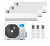 Мульти-сплит система инвертор Midea MMCA1BU-09HRFN8 X 3 / M3OA-27HFN8-Q1