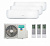Мульти-сплит система инвертор Hisense AMS-09UW4RVETG00 X 2 + AMS-12UW4RVETG00 / AMW3-24U4RJC Wi-Fi опция