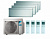 Мульти-сплит система инвертор Daikin Stylish FTXA20BS X 4 / 4MXM80A от магазина Климатика