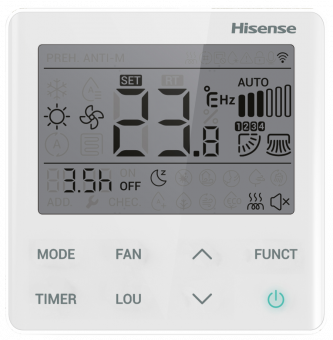 Проводной пульт управления Hisense YXE-E01U(Е) от магазина Климатика