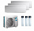 Мульти-сплит система Daikin FTXJ20AW X 3 / 3MXM52A от магазина Климатика