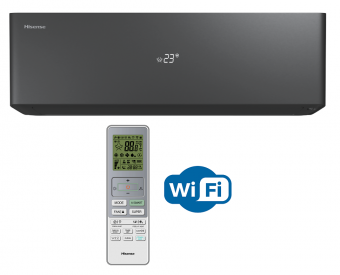 Настенный внутренний блок мульти-сплит системы Hisense VISION PRO 2.0 CARBON MULTI AS-10UW4RXVQH01AG(B)