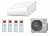 Мульти-сплит система инвертор ROYAL CLIMA TRIUMPH RCI-TMN09HN X 2 + RCI-TMN12HN X 2 / 4RMX-36HN/OUT от магазина Климатика