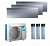 Мульти-сплит система инвертор Daikin Emura 3 FTXJ25AS X 3 / 3MXM68A от магазина Климатика
